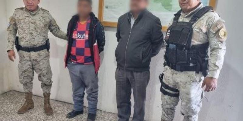 Capturan dos personas por transportar de forma ilícita producto forestal