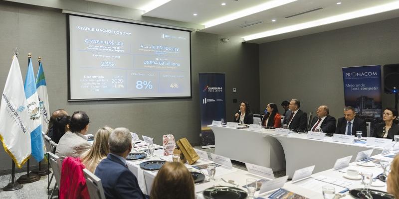 Los empresarios búlgaros llegaron al país en busca de consolidar negocios.