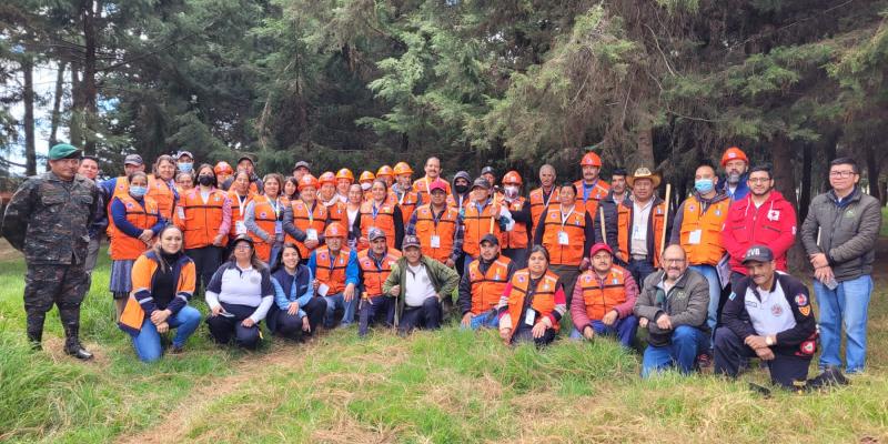 MARN lleva a cabo taller para prevenir incendios forestales en San Marcos