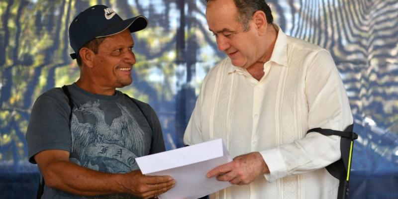 Presidente Alejandro Giammattei 