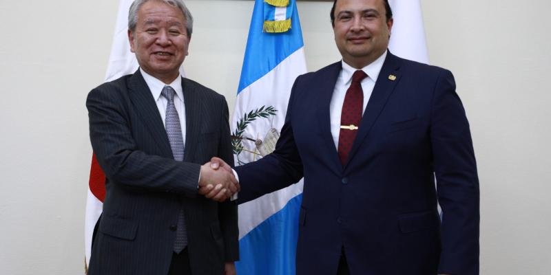 MINEX recibe visita del presidente de la Agencia de Cooperación Internacional del Japón (JICA)  