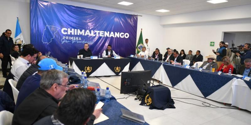 Presidente Alejandro Giammattei 