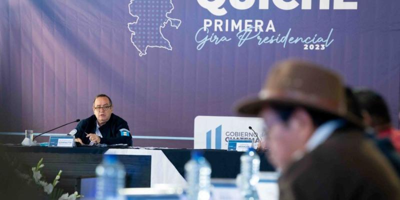 Presidente Alejandro Giammattei 