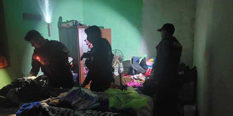 Sección contra la explotación sexual apoya en allanamientos