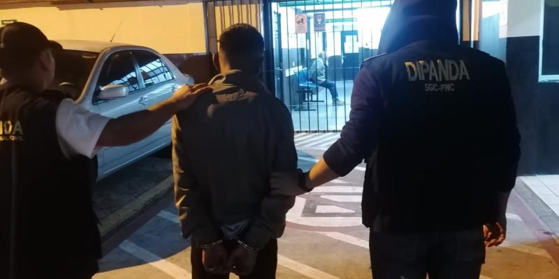 Dipanda detiene a extorsionista