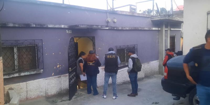 DEIC realiza allanamientos por casos de estafas y lavado de dinero
