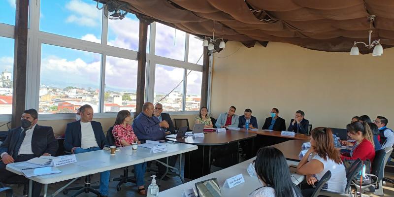 Representantes de la Mesa Técnica para la Identificación de Vinculaciones Interinstitucionales.  