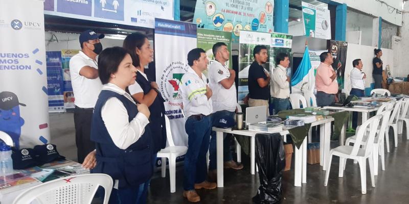 Delegación del MARN en Petén socializa acciones para el buen manejo de los desechos