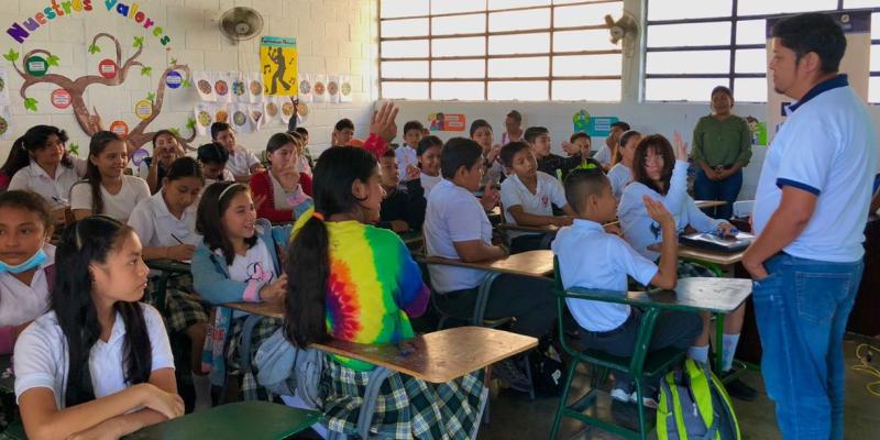 Educación ambiental impacta en Petén con el buen manejo de los desechos