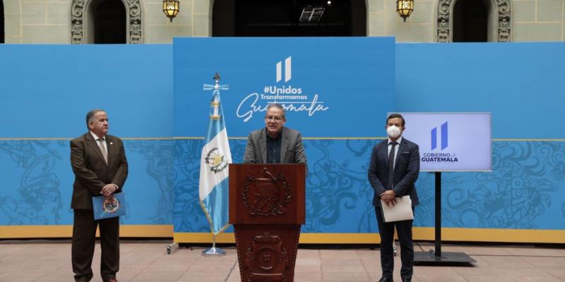 Conferencia de prensa de Minsalud y Sesan