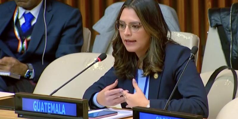 Guatemala expone en Naciones Unidas la importancia de  enfocar la  cooperación para la resiliencia climática