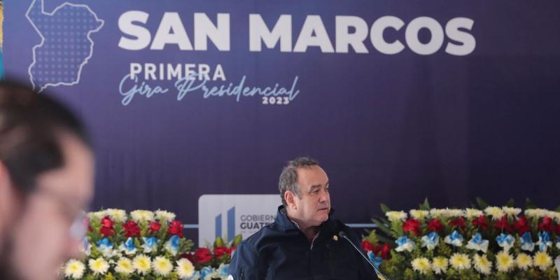 Presidente Alejandro Giammattei 