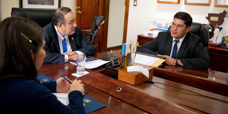 Presidente Alejandro Giammattei 