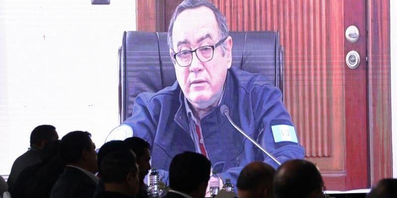 Presidente Alejandro Giammattei 