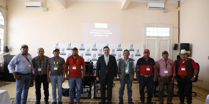 MARN avanza en el cumplimiento de la Ley Temporal de Desarrollo Integral