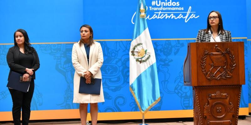 Funcionarias del Ministerio de Trabajo 