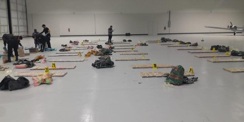 Capturas e incautación de droga en Petén