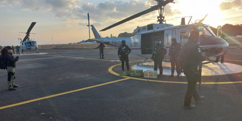 Incautaciones al narcotráfico suman en menos de tres meses más de Q900 millones