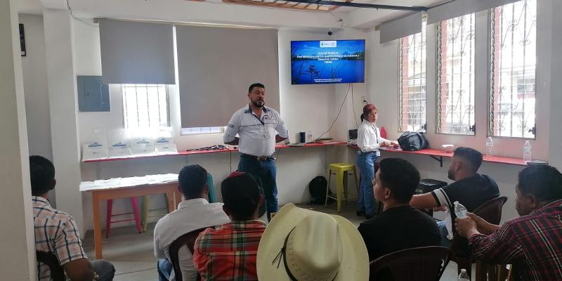 Delegación de Jutiapa capacita a técnicos municipales sobre gestión ambiental