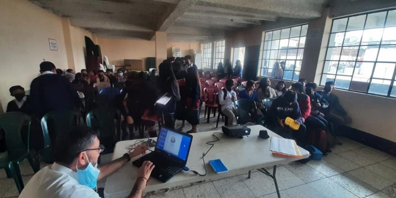  MARN instruye sobre manejo de desechos sólidos a la población de Chimaltenango