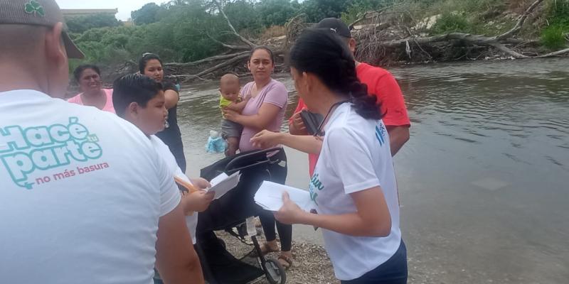 Delegación de Zacapa capacita a veraneantes para cuidar los ríos