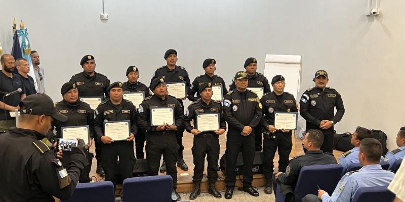 Concluye curso Interagencias, impartido por expertos de EE. UU.