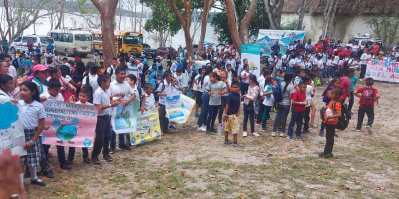 Educación ambiental del MARN para celebrar el Día Mundial del Agua