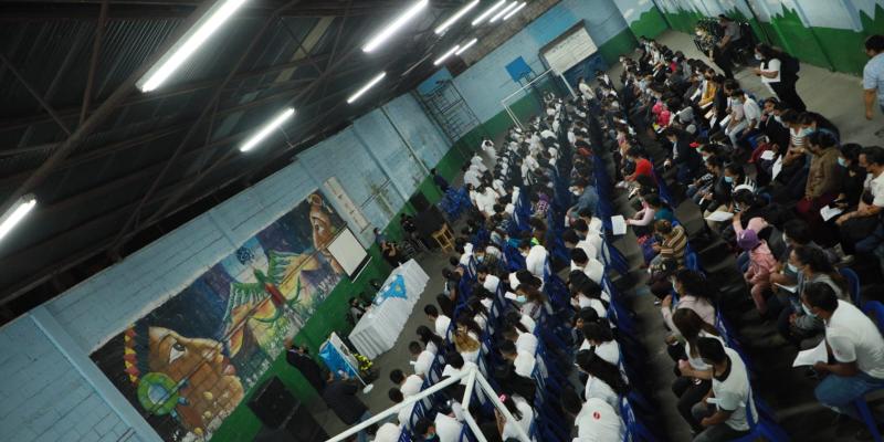 Remozamiento e iluminación del INEBD Sara Cabarrús de Ruíz