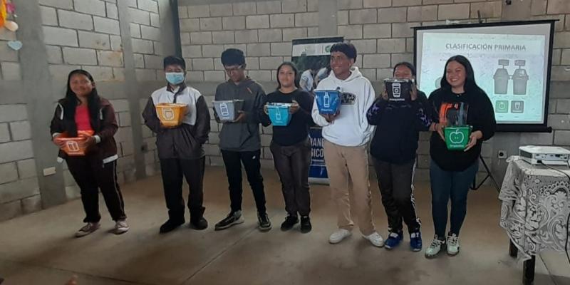 Adolescentes y jóvenes avanzan en el proceso de formación como Guardianes Ecológicos