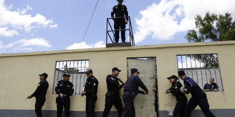 Desarrollan ejercicios sobre diferentes intervenciones policiales