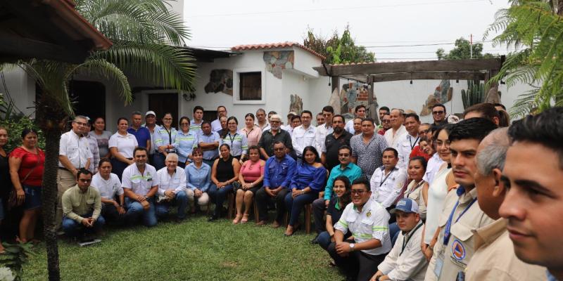 MARN conforma la mesa técnica de la parte baja del río Achiguate