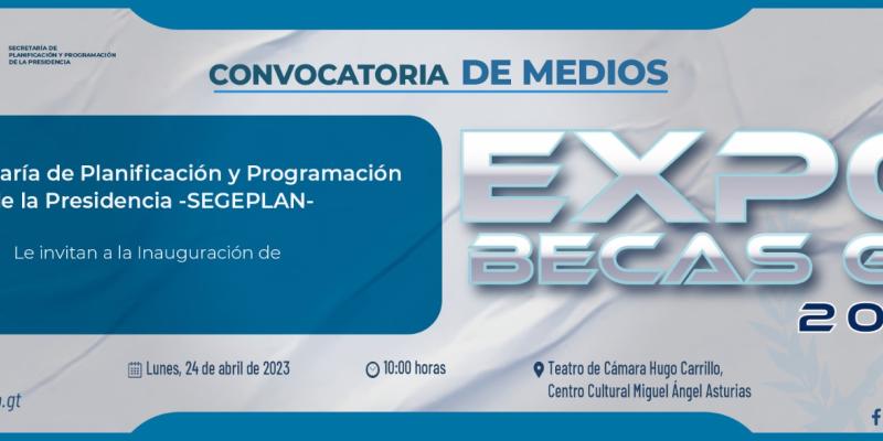 Inauguración Primera Expo Becas 2023