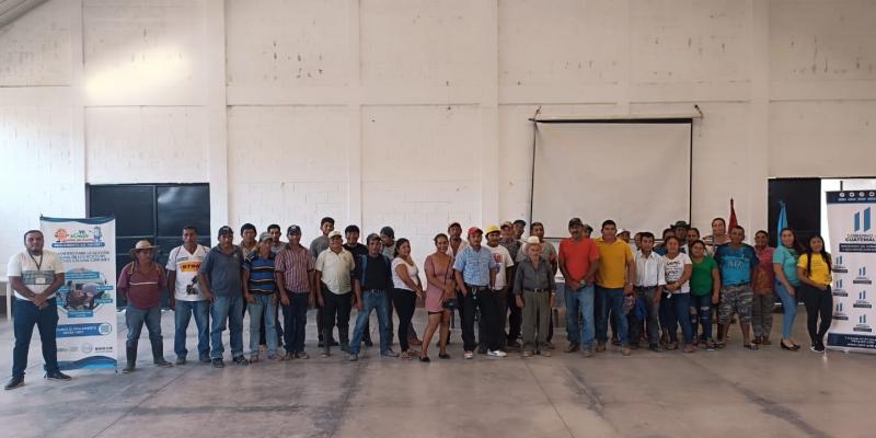 MARN impulsa el fortalecimiento municipal en Las Cruces, Petén