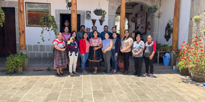 Reciben taller sobre metodología Mi pueblo mi producto. 