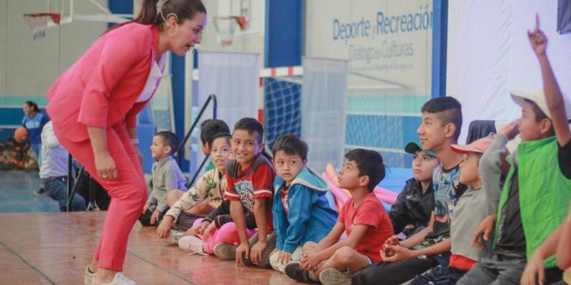 Los niños y niñas disfrutaron de las actividades