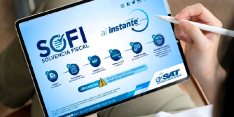 SAT ha emitido más de 558 mil solvencias fiscales en línea