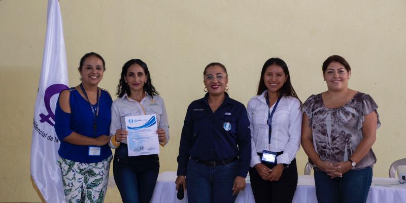 Escuela de Formación y Liderazgo para las Directoras de las Direcciones Municipales de la Mujer en San Jerónimo, Baja Verapaz