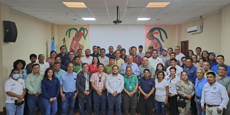 MARN establece mesa técnica del río Suchiate en San Marcos