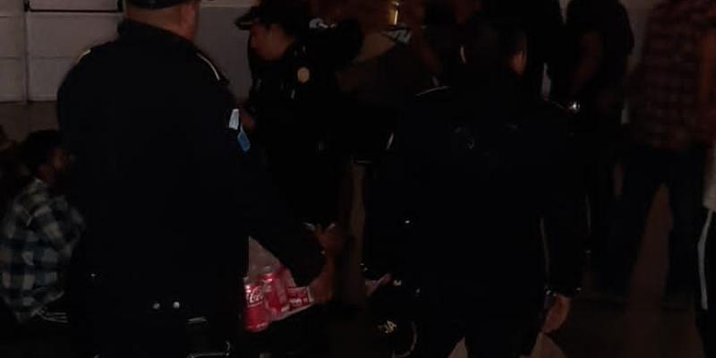 PNC rescata en San Marcos a 164 personas asiáticas