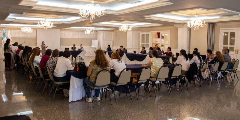 Capacitación delegadas departamentales SEPREM