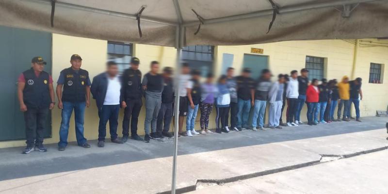 Capturan a pandilleros que extorsionaban a comerciantes y transportistas