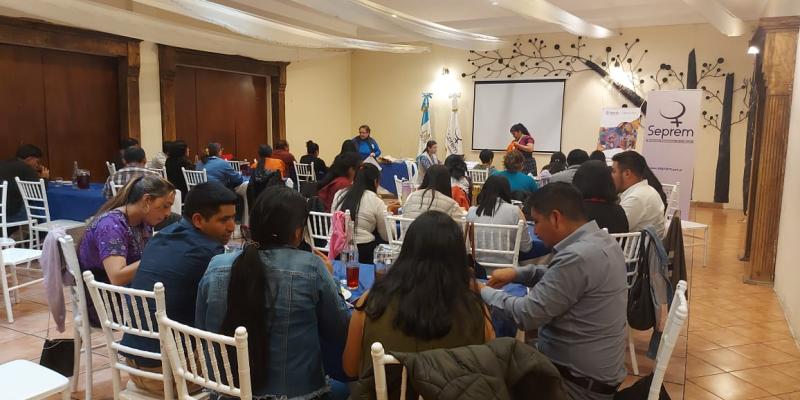 SEPREM y Tejiendo Paz brindan asistencia técnica a Direcciones Municipales en San Marcos