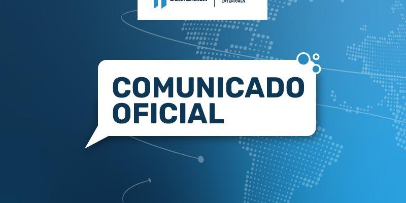 Comunicado oficial