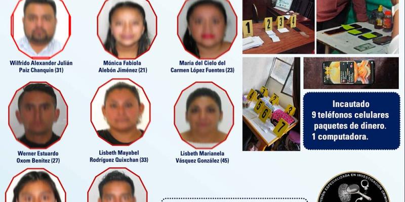 Desarticulan banda de estafadores por medio de redes sociales