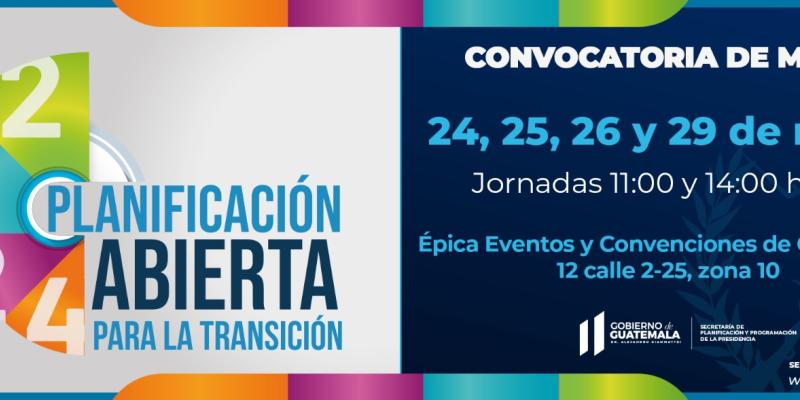 Talleres de Planificación Abierta para la Transición 2024