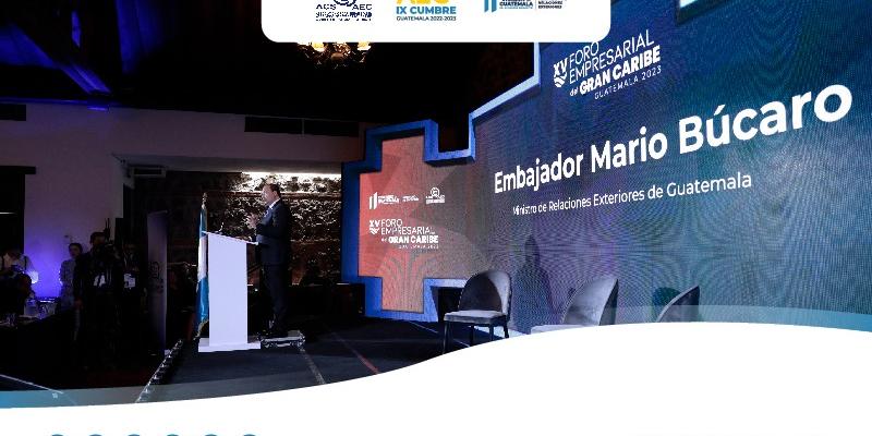 Comienza en la Antigua Guatemala el XV Foro Empresarial del Gran Caribe