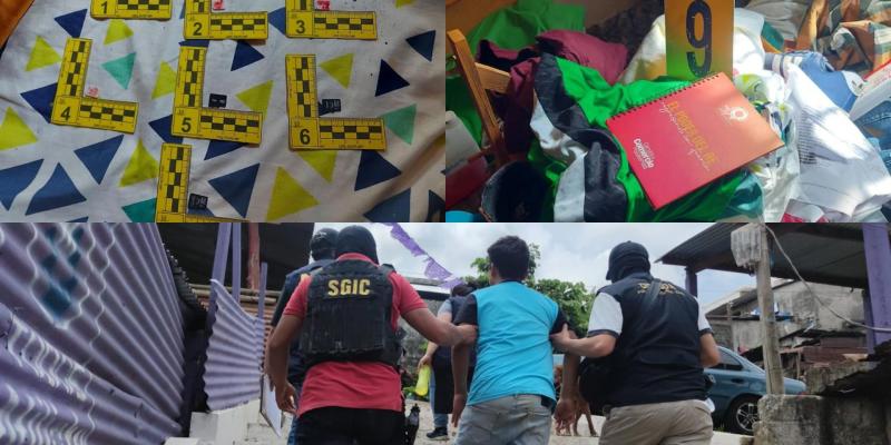 Detienen a 32 presuntos extorsionistas en allanamientos