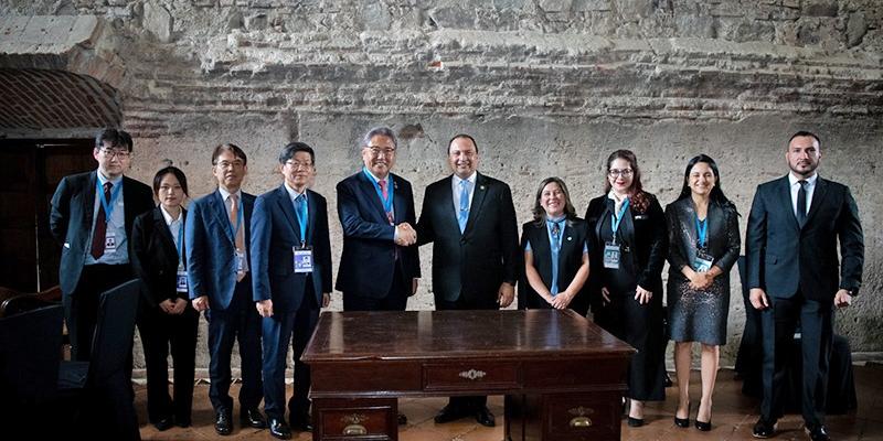Cancilleres de Guatemala y Corea refuerzan relaciones bilaterales
