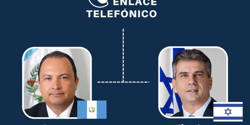 Cancilleres de Guatemala e Israel acuerdan promover cooperación académica, de turismo y de inversión 