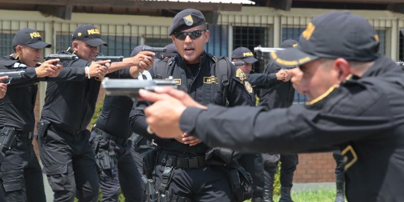PNC fortalece destrezas en uso y manejo de armas